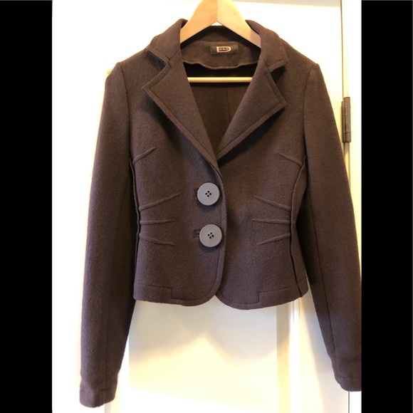 ONE brown wool jacket 4 - Picture 1 of 2